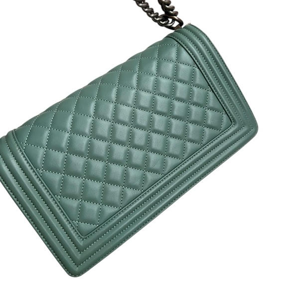 Chanel Mint Quilted Crossbody Bag - Picture 9 of 10